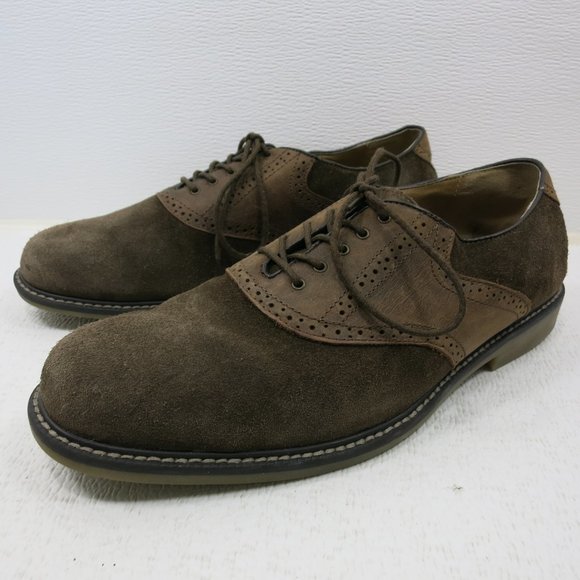 bass saddle oxfords